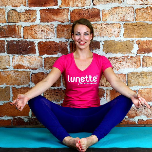 7 Yoga Poses to Help Ease Menstrual Pain – Lunette New Zealand