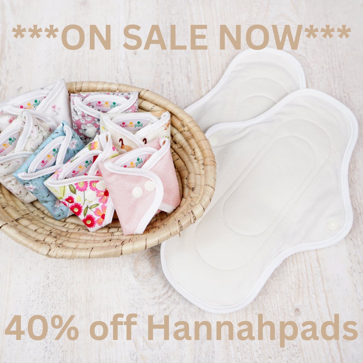 Hannahpad Reusable Pads (ORGANIC)