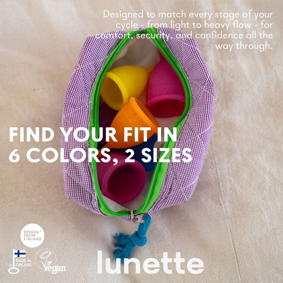 Lunette Period Cup Violet Size 1&2