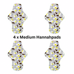 4x Hannahpad Medium Pads 27cm/35mL SAVE 70% Value Bundle