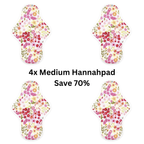 4x Hannahpad Medium Pads 27cm/35mL SAVE 70% Value Bundle