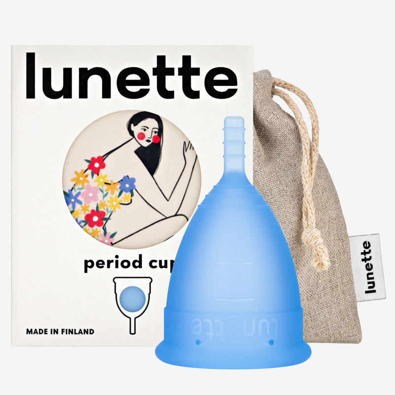 Lunette Menstrual Cup - Blue