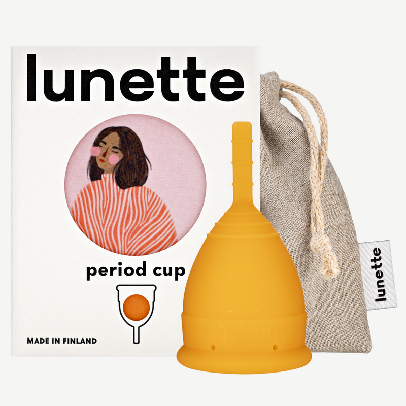 Lunette Menstrual Cup - Orange