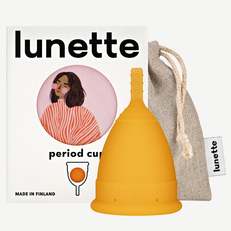 Lunette Menstrual Cup - Orange