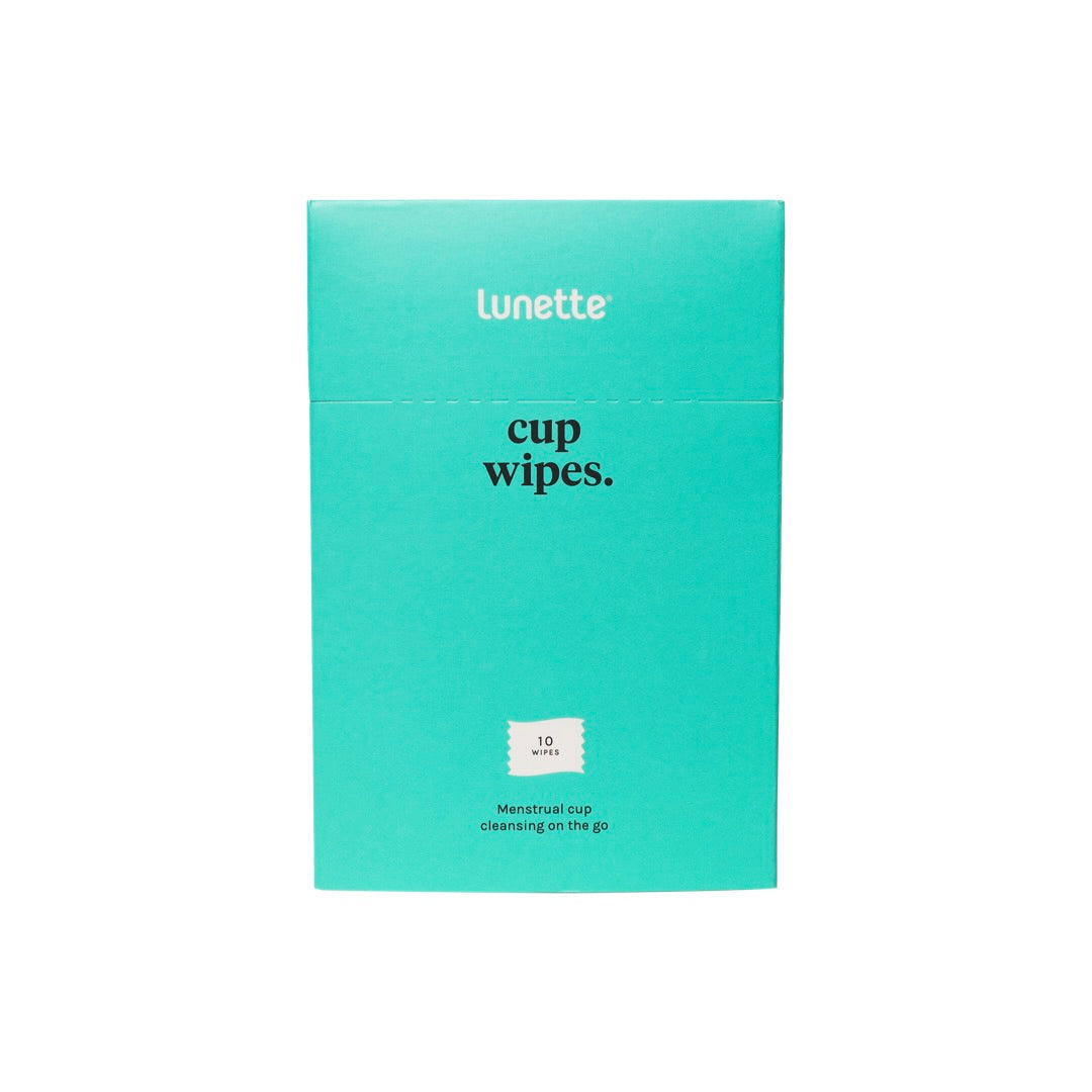Lunette Cup Wipes 10 pack