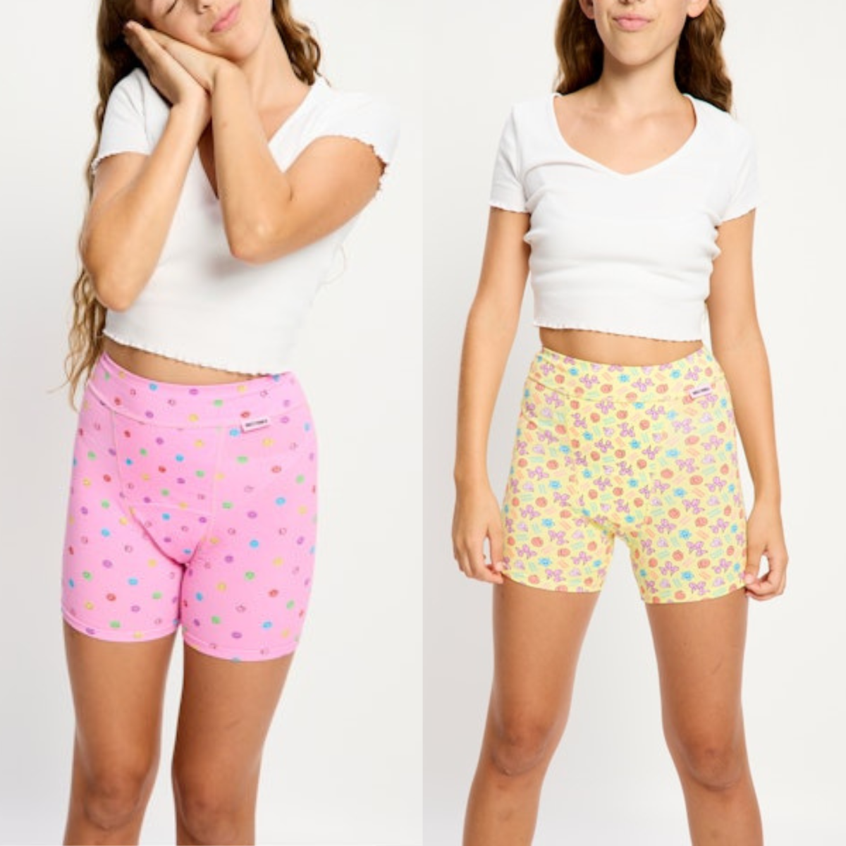 Tweens & Teens - Sleep Shorts 2Pack: SmileyWorld®| Modibodi Teen
