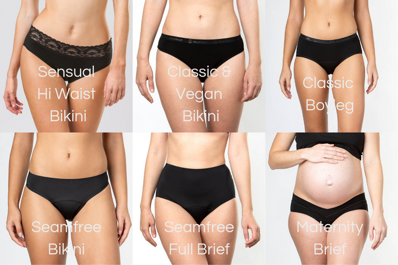 Period Underwear - Modibodi Adult Seamfree Bikini - The FemTech