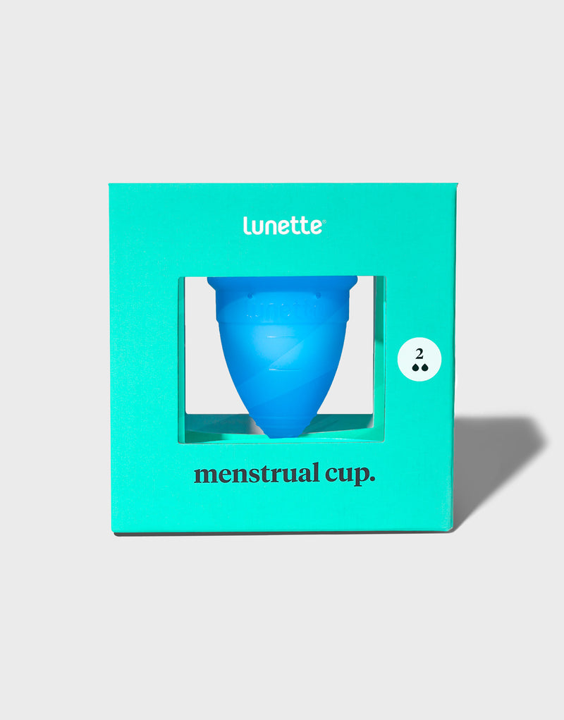 Lunette Menstrual Cup - Blue