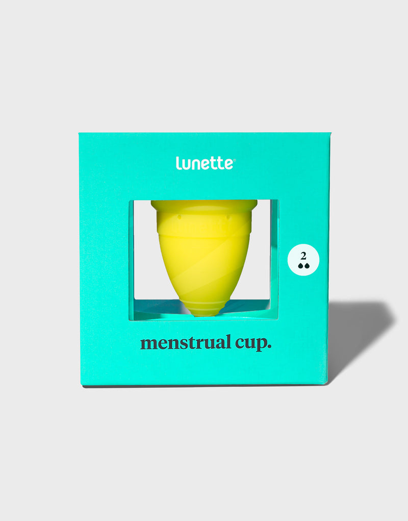 Lunette Menstrual Cup - Yellow
