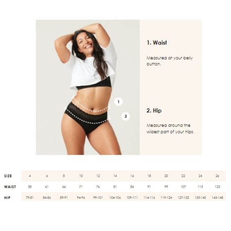 Modibodi™ Period Underpants - Seamfree Hi-Cut Cheeky Dance & Gym (size –  Lunette New Zealand